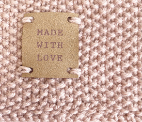 Made with love big suede