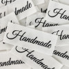 Baumwolletiketten mit Aufdruck