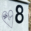 Durchsichtige Sticker