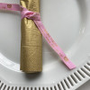 Geschenkbänder mit gewebtem Text