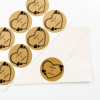 Einzigartige goldene Sticker mit Ihrem eigenen Design