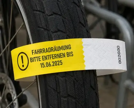 Markierungsbänder mit Druck