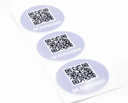 QR-Aufkleber: Beständig, persönlich, vielseitig