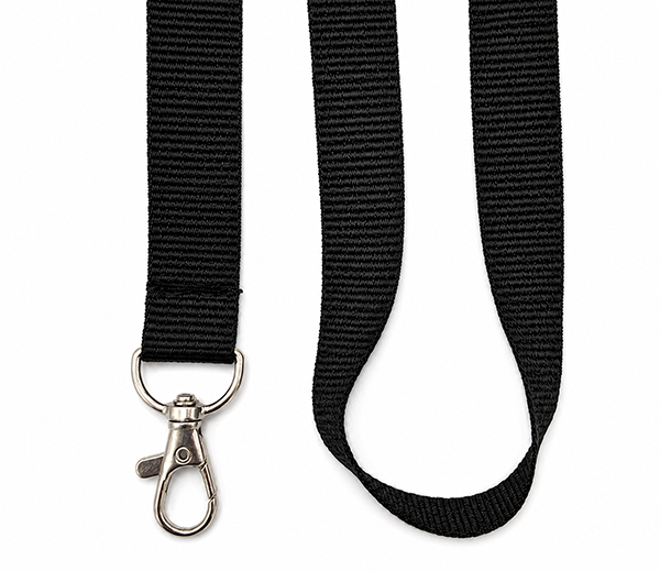 Schwarzes Lanyard (Black)
